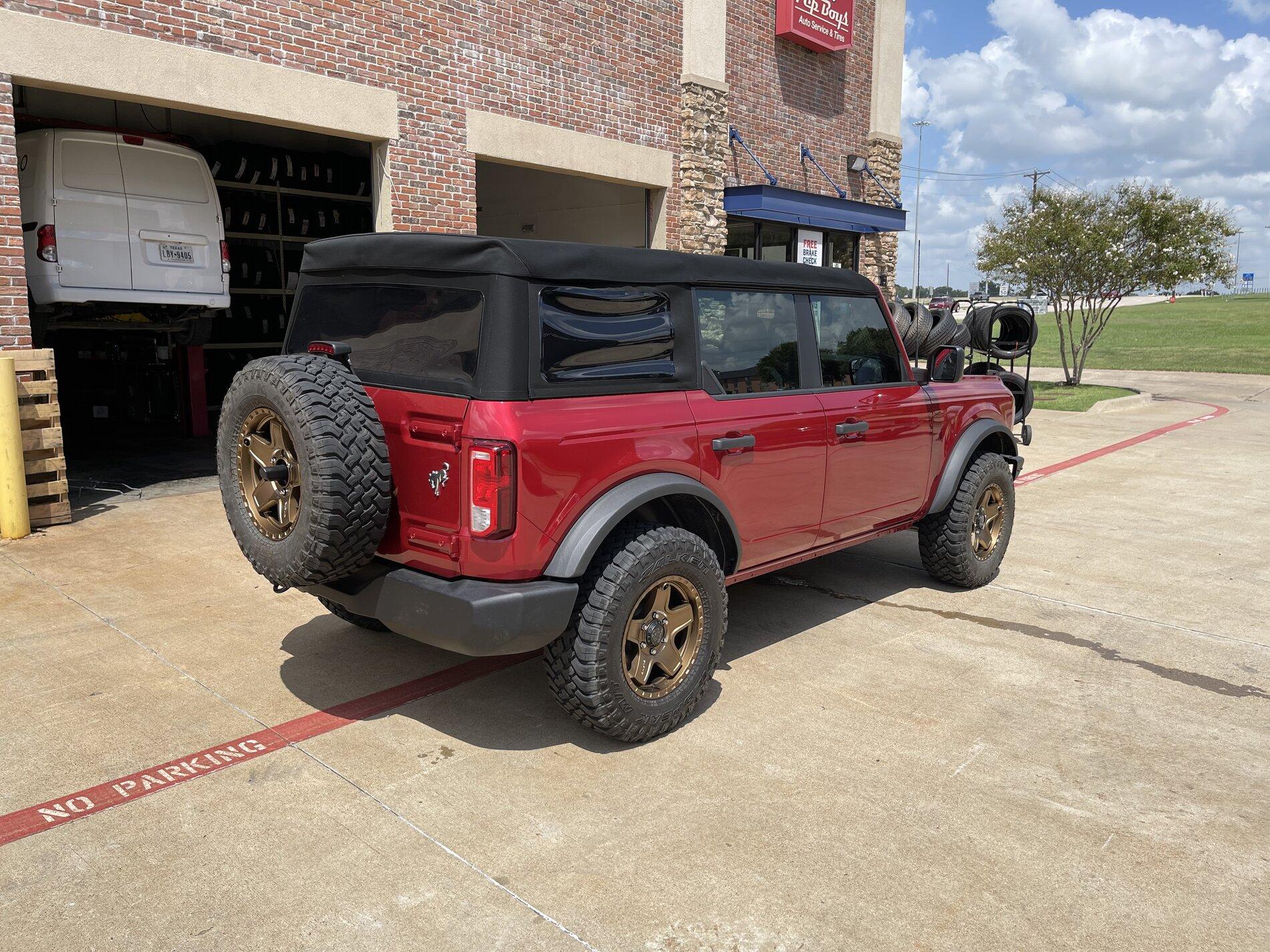 Ford Bronco Experience Buying Wheels and Tires. 1DD81ADE-9045-4A7D-960F-B3F274FD6774