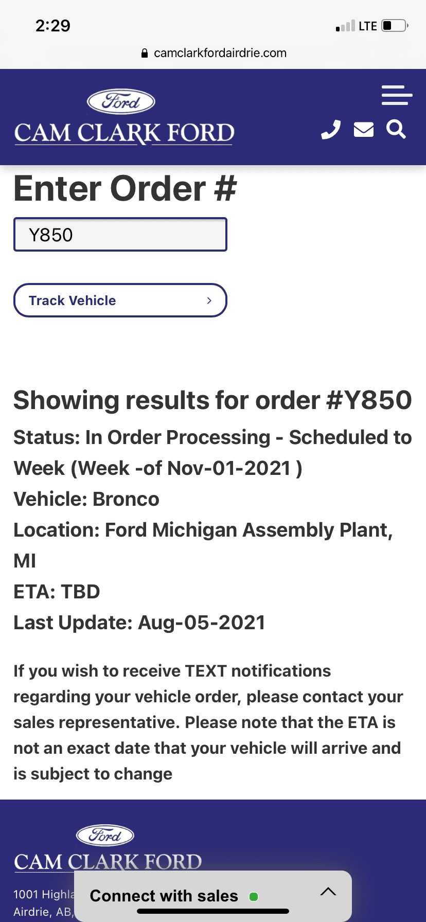 Ford Bronco ⛔️ [Update: Scheduling Cancelled For 10/18 Build Week]: Bronco scheduling this upcoming week (of 8/30) for production build weeks 10/4, 10/11, 10/18 BFAD397F-C49A-43BC-B872-F6F5D813AAB4