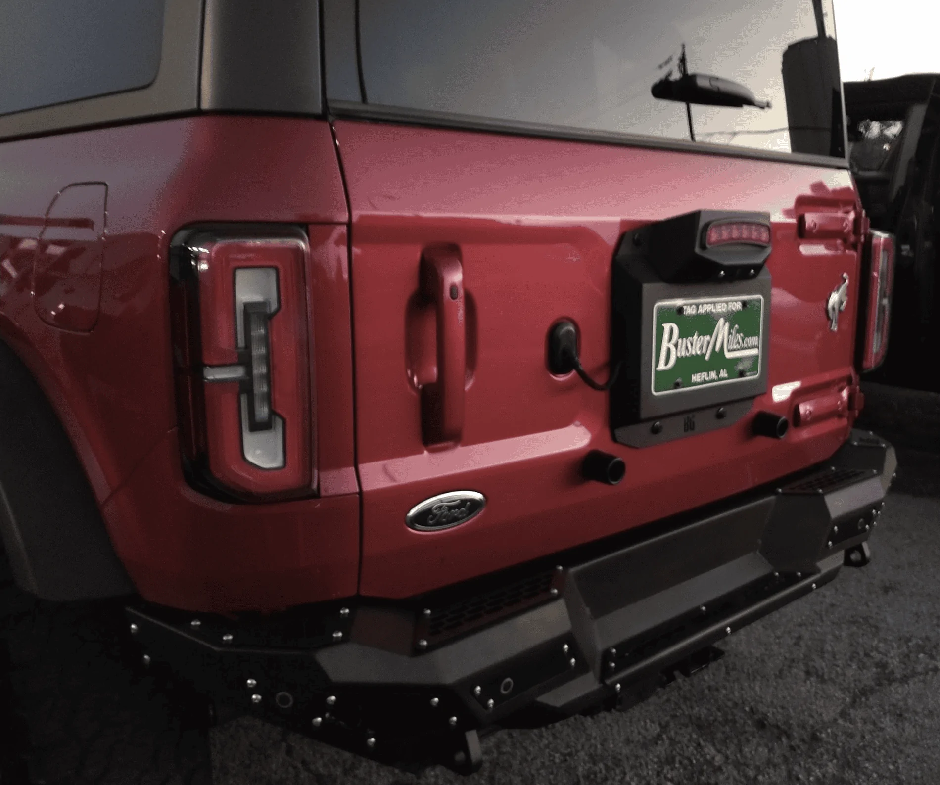 Ford Bronco Bodyguard Bumper for 2021 Bronco - front bumper with camera relocation and winch 1630208333603