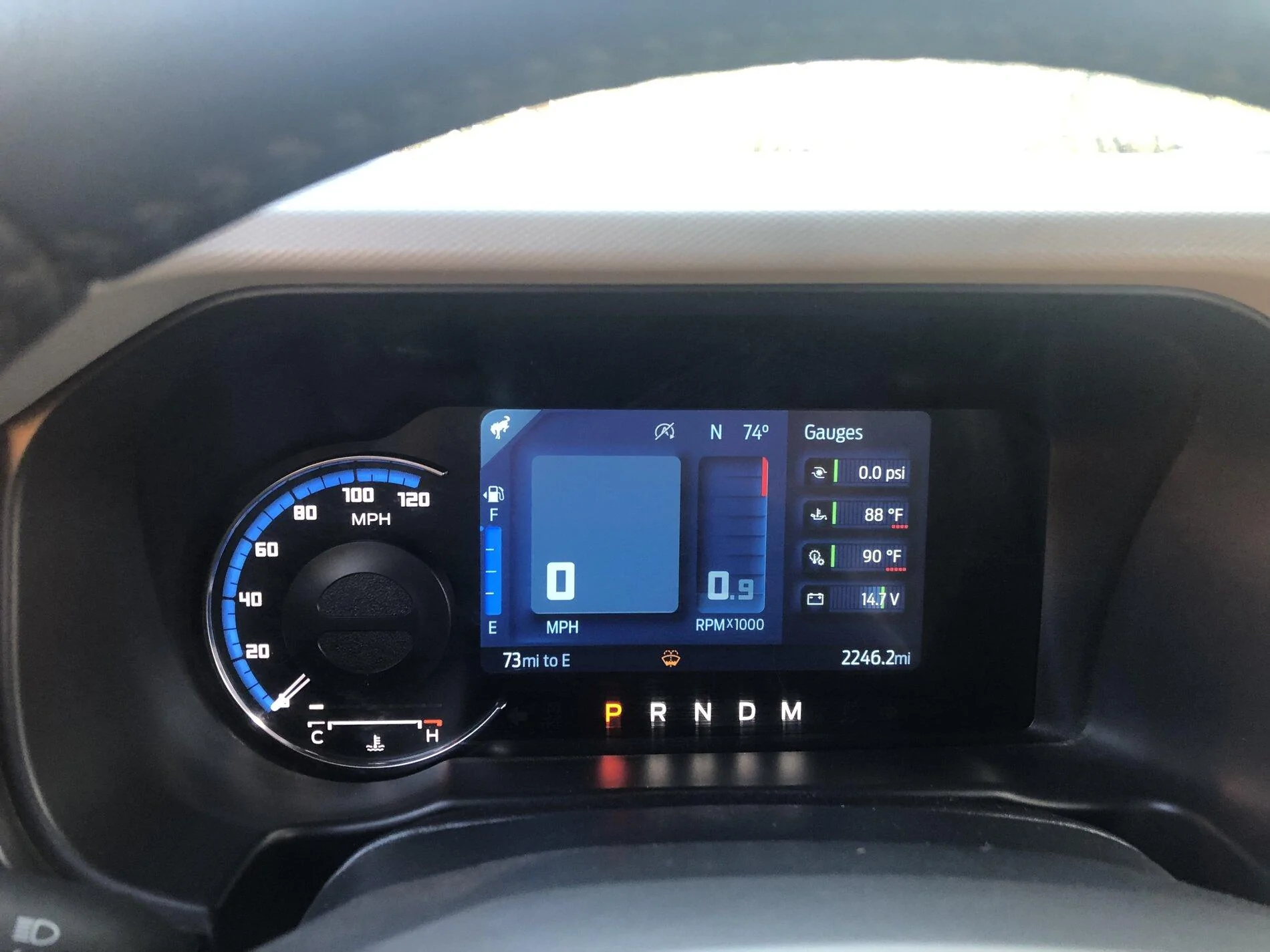 Ford Bronco 10 Speed Transmission Temperature Display AE8F8A8E-8D15-415E-BD12-5D9F0FB7045D