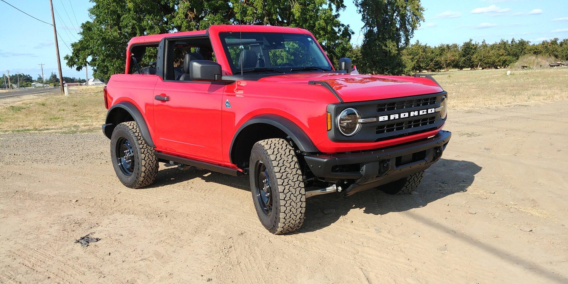 Ford Bronco Bronco Team 2 door. 20210808_173501