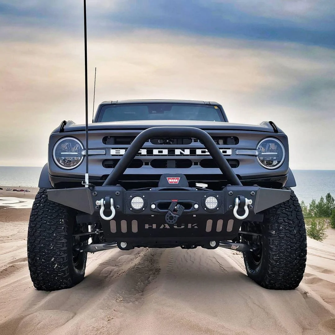 Ford Bronco Hauk Offroad Bumpers (Front & Rear) and Spare Tire Carrier For 2021 Bronco Hauk Bumpers front and rear 2021 Ford Bronco 7