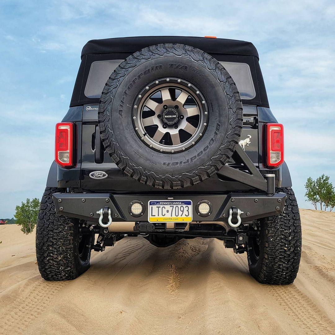 Ford Bronco Hauk Offroad Bumpers (Front & Rear) and Spare Tire Carrier For 2021 Bronco Hauk Bumpers front and rear 2021 Ford Bronco 9