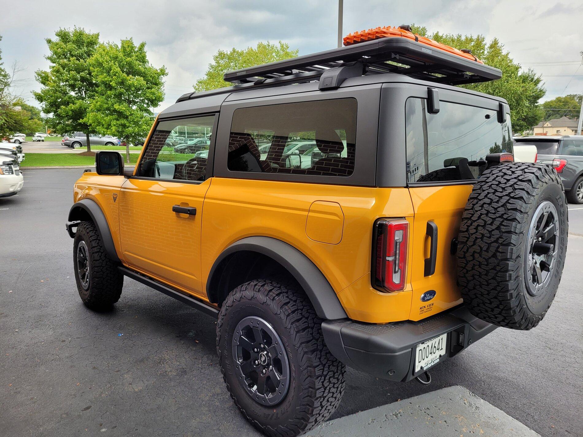 Ford Bronco Bronco Team 2 door. 20210830_150146