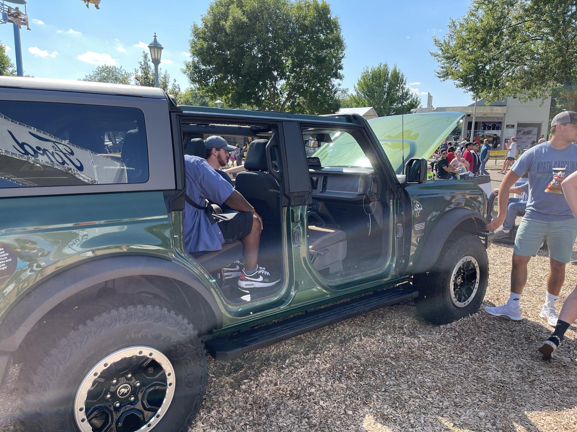 Ford Bronco Eruption Green Bronco Outer Banks spotted at MN State fair e7f3a39d-9cf1-4523-95ac-2f8266788ae9-jpe