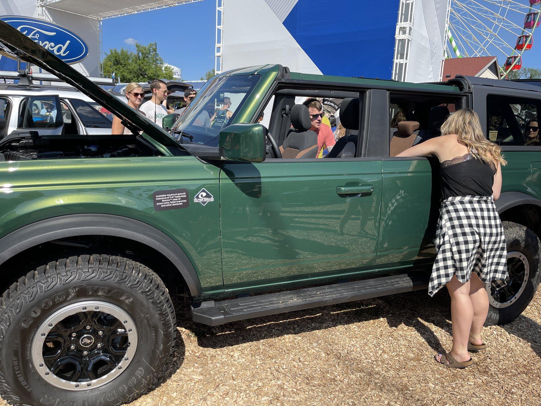 Ford Bronco Eruption Green Bronco Outer Banks spotted at MN State fair c59eb8a9-efd0-434b-b47d-0cb45dec08df-jpe