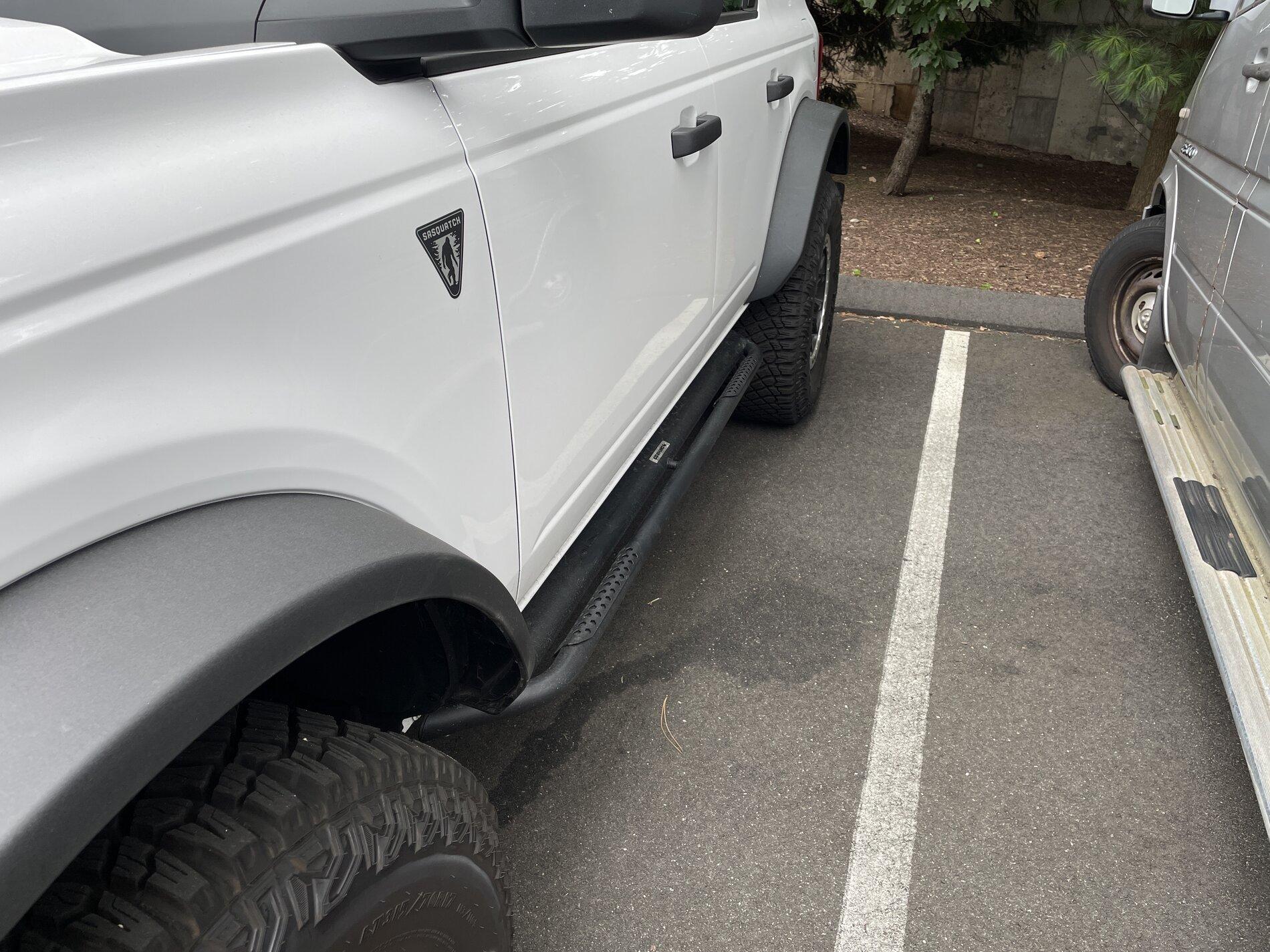 Ford Bronco Running boards recommendations for 4-door Bronco? image