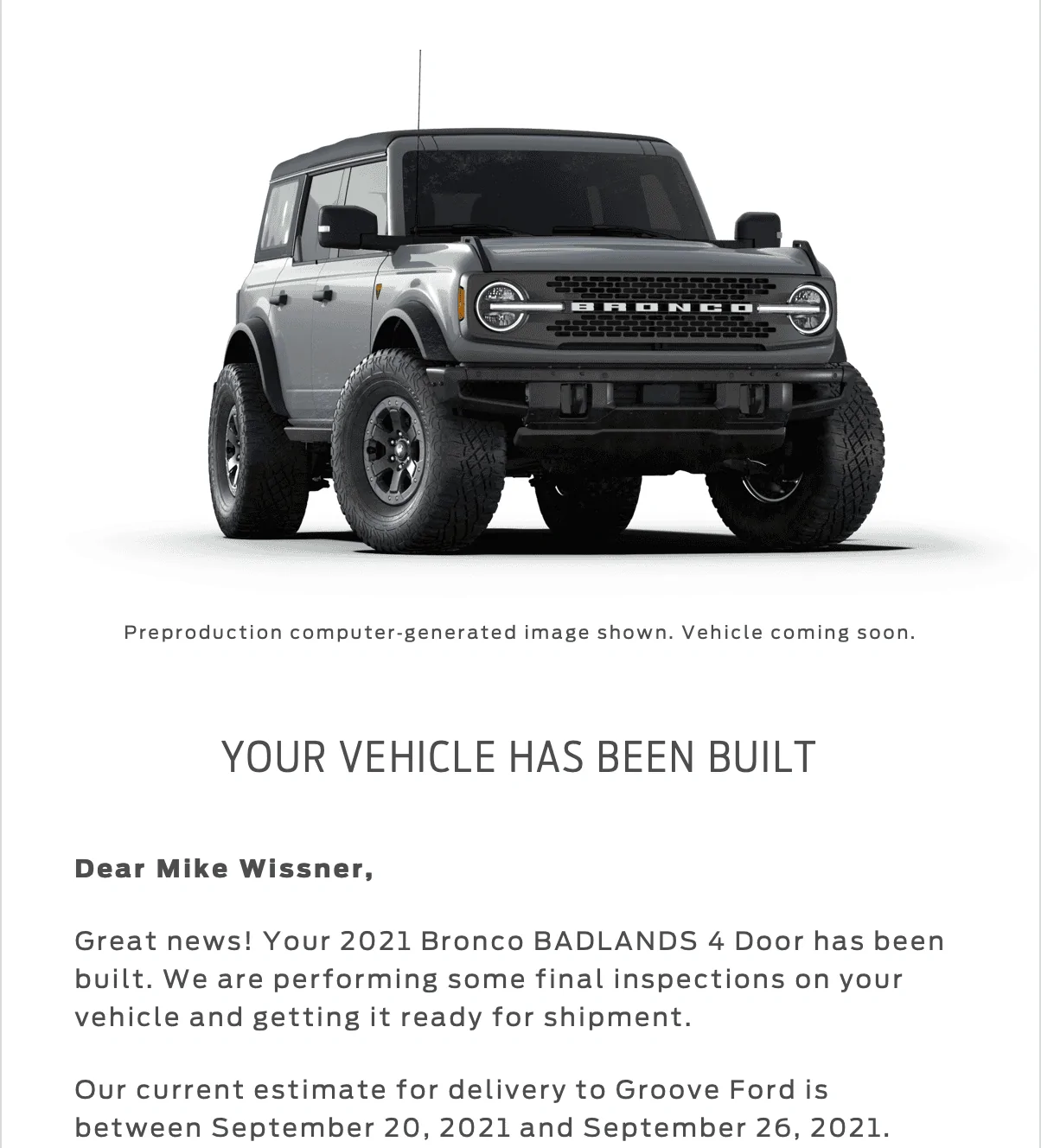 Ford Bronco 🛠 8/30 Build Week Group Screen Shot 2021-09-01 at 7.49.06 AM