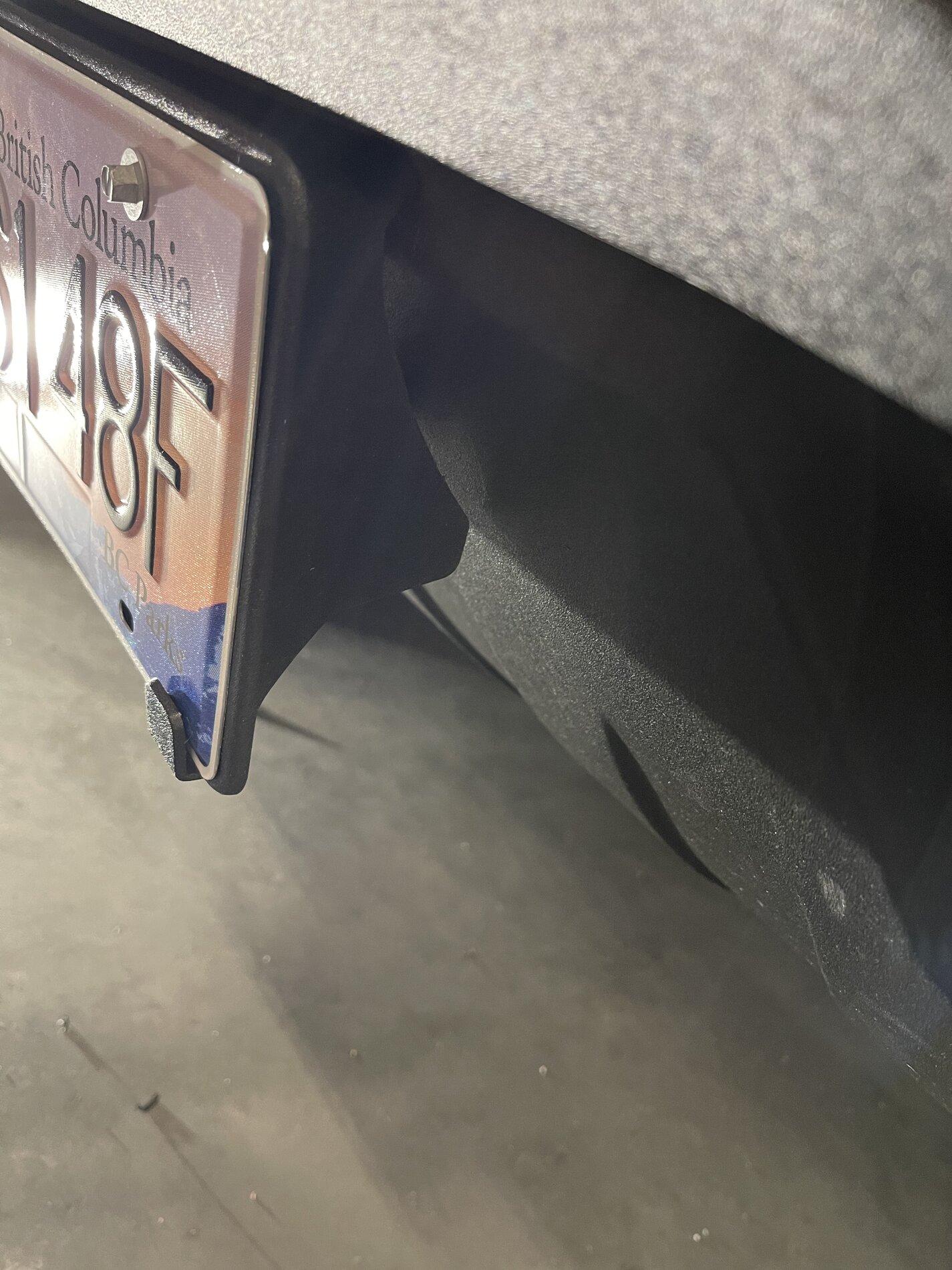 Ford Bronco Front License Plate Holder relocation! 77B4771A-8BD8-455A-9A4C-AF2D48105D1A