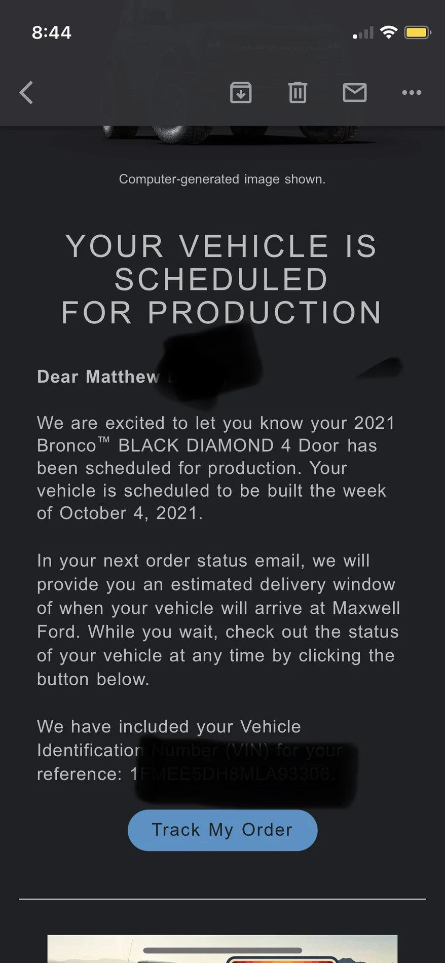Ford Bronco 📬 9/2 Scheduling Email Received Group! 85F072F7-6747-4205-ACA8-ED66F78A67B4
