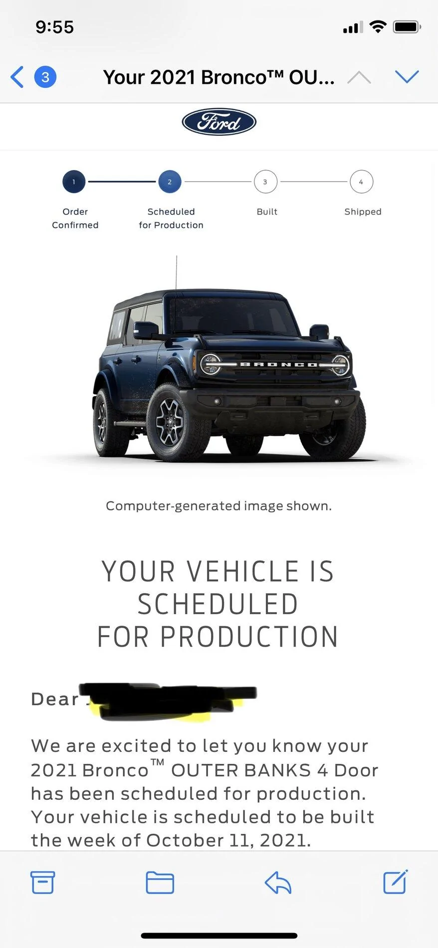 Ford Bronco 📬 9/2 Scheduling Email Received Group! BE199E8E-4BFD-40A1-AE94-0DF612CE9184