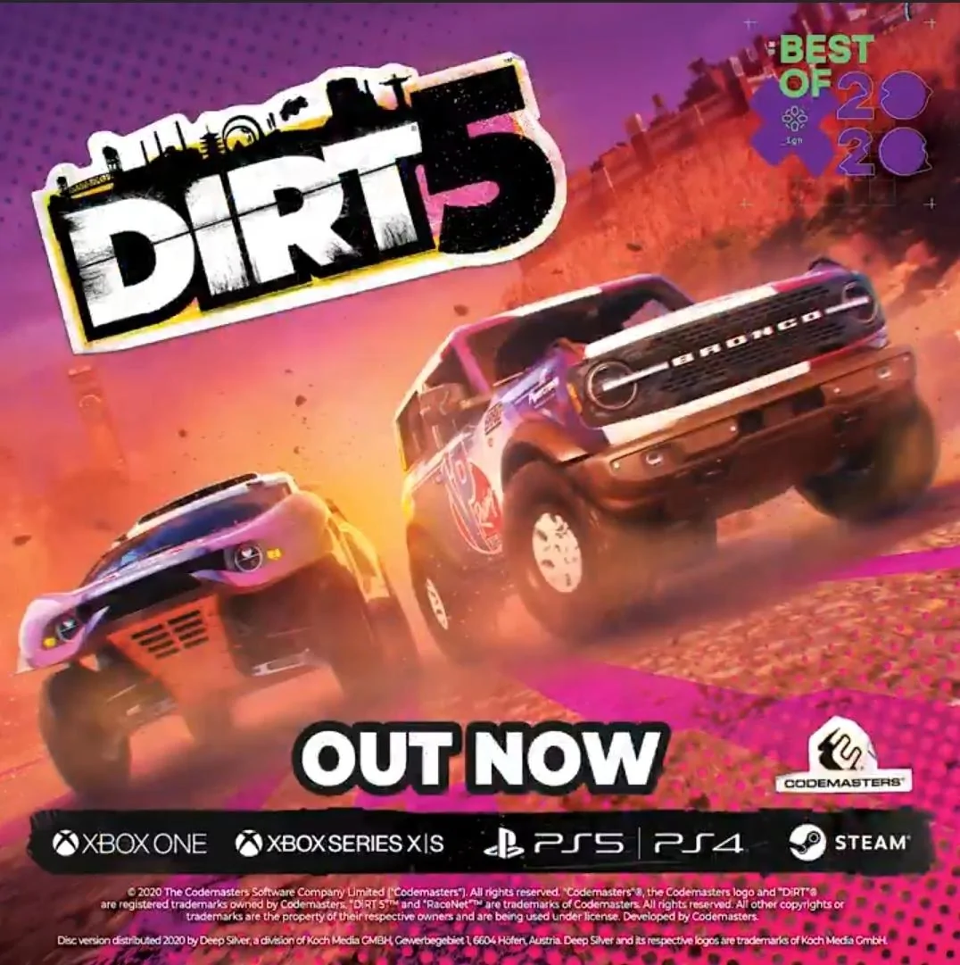 Ford Bronco Bronco debuts in Dirt 5 Screenshot_20210902-155457_Twitter