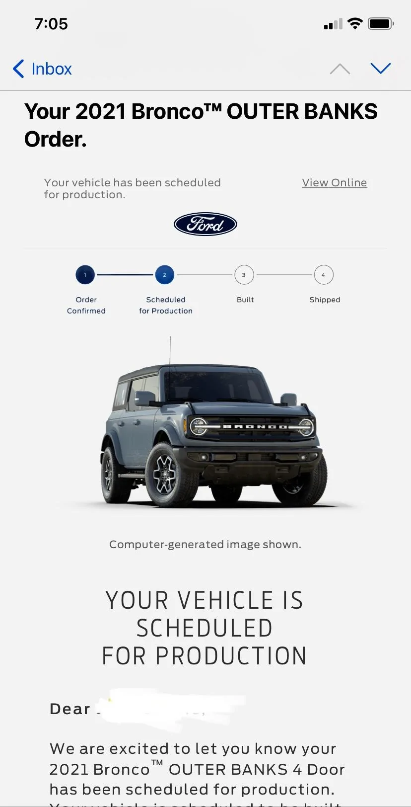 Ford Bronco 📬 9/2 Scheduling Email Received Group! 7C630826-B328-440B-9871-A46972C25DBE