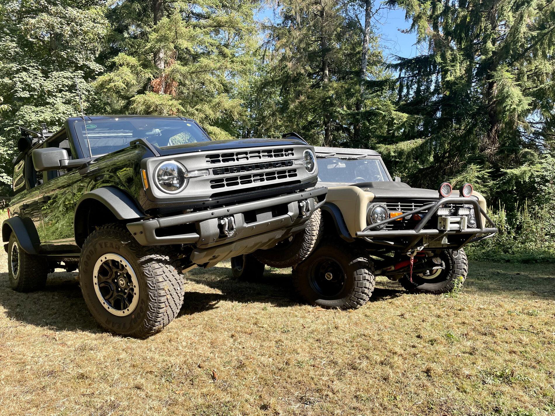 Ford Bronco Built 49 years apart… ’21 Basequatch vs ‘72 U-15 6BB684CE-CEBD-48B1-80D2-71F8492FB248