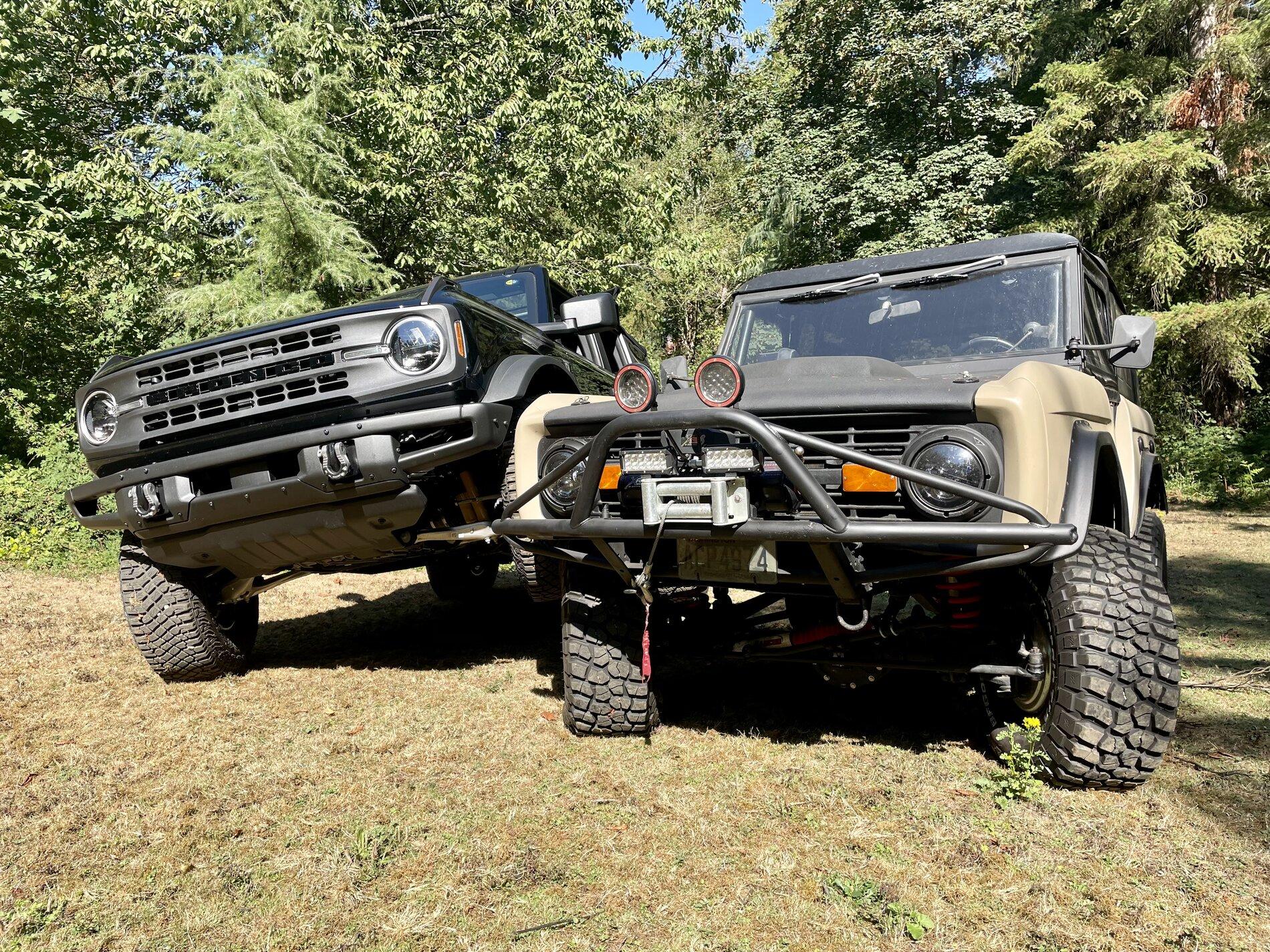 Ford Bronco Built 49 years apart… ’21 Basequatch vs ‘72 U-15 20DB9701-31E1-4C63-B3EE-1083B6C86E27