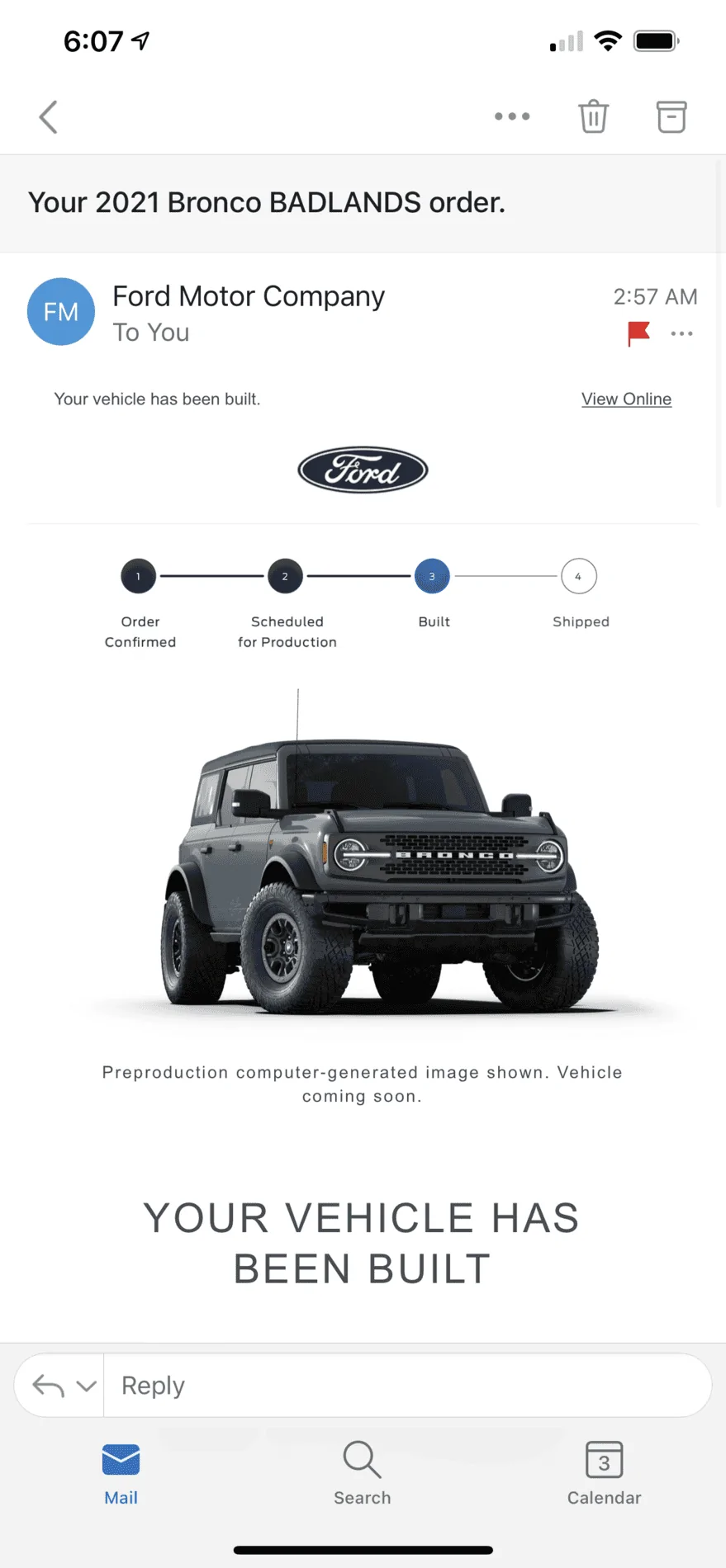 Ford Bronco 📬 9/2 Scheduling Email Received Group! 820A8813-183E-4C51-AA73-035DF5AA0853