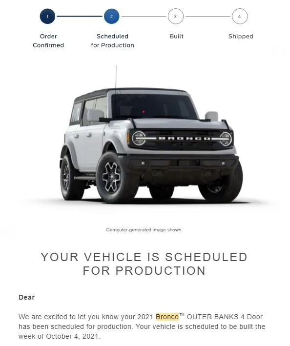 Ford Bronco 📬 9/2 Scheduling Email Received Group! Screenshot 2021-09-03 170542