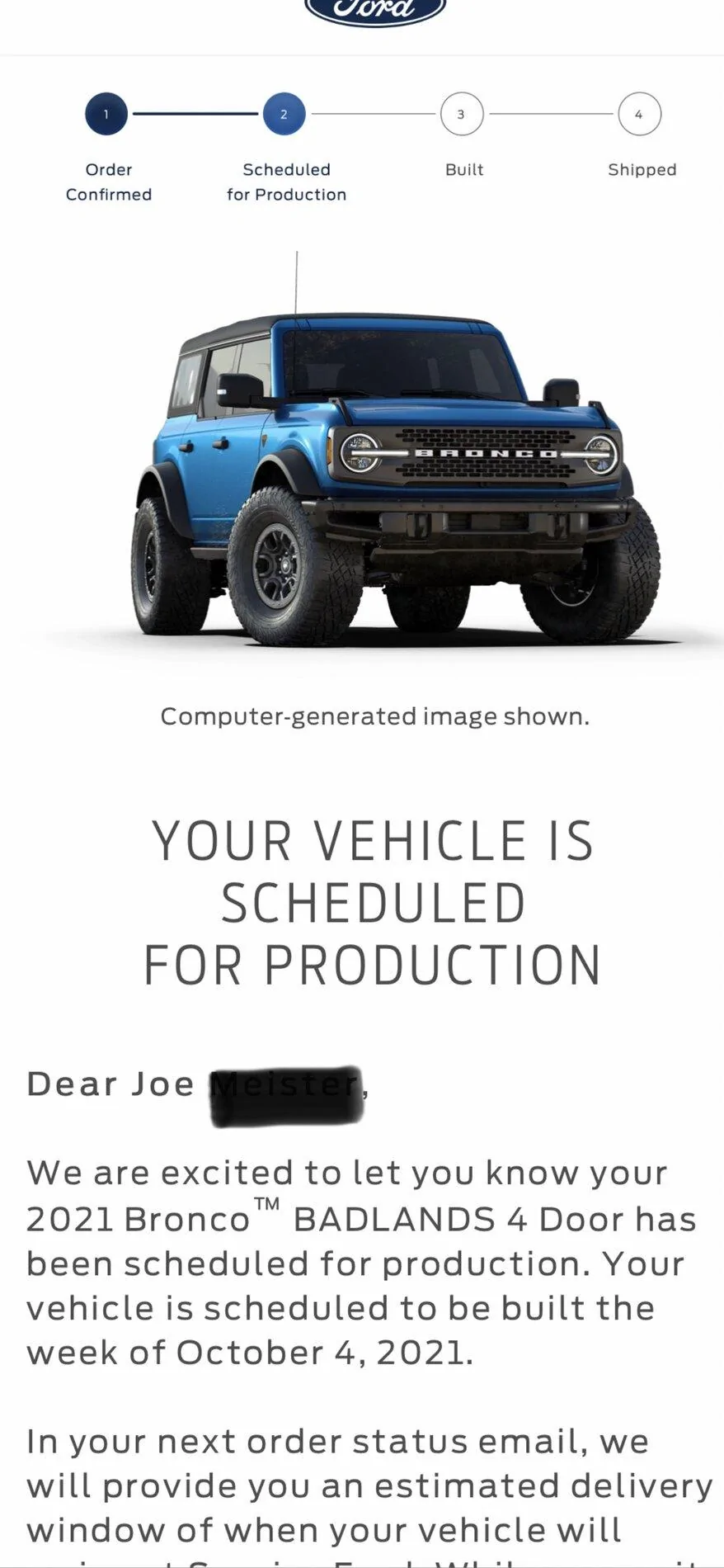 Ford Bronco 📬 9/2 Scheduling Email Received Group! 4068543C-AF74-4CAE-B2D8-AAFE512AA139