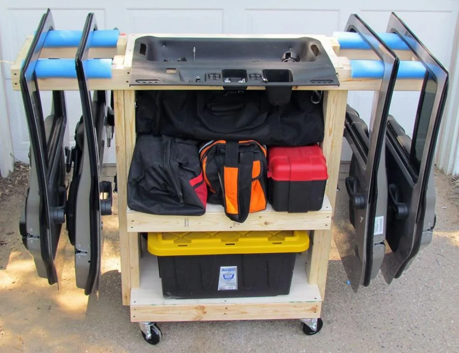 Ford Bronco Door bag alternatives? jeepcart_front-jpg