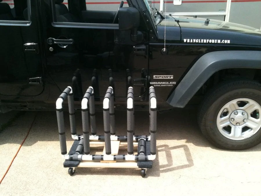 Ford Bronco Door bag alternatives? DIY Jeep Door Storage Rack