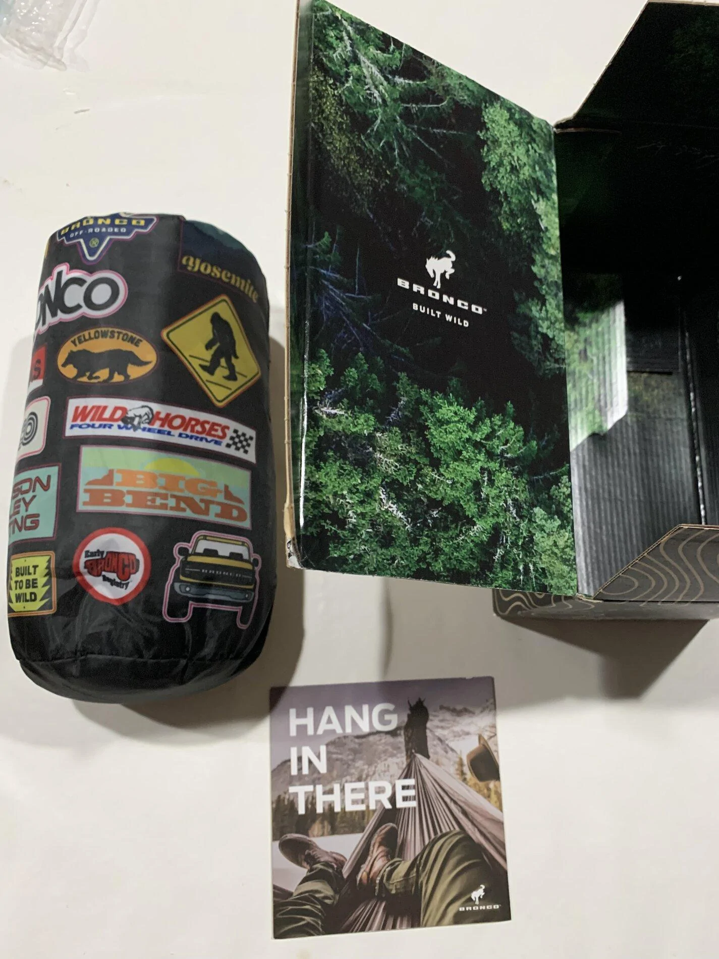 Ford Bronco Hammock swag gift thread E612EF39-9AFF-4A5D-97CE-372E7762FFFF