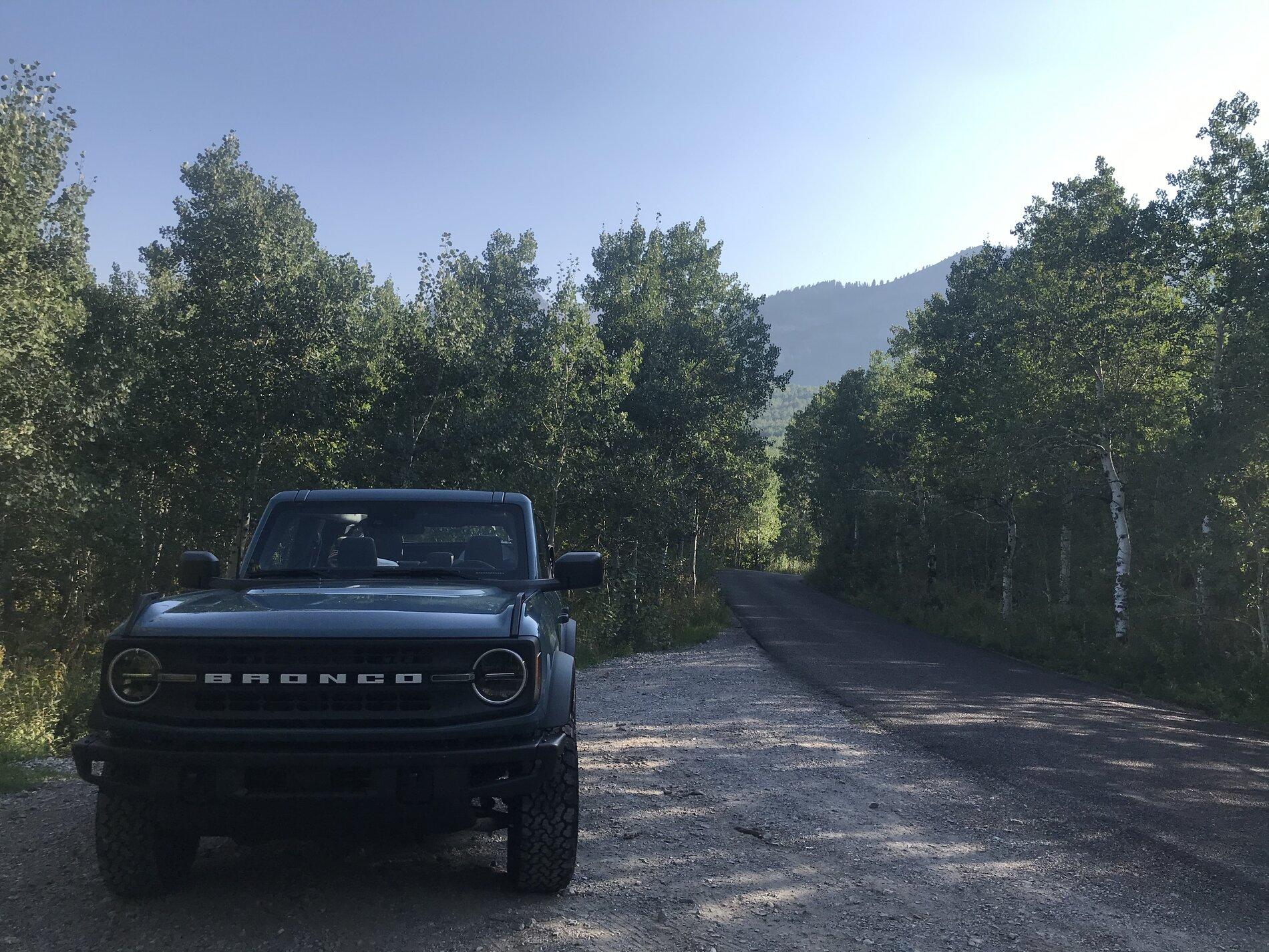 Ford Bronco Black Diamond Picked up, First Ride B43A4809-1F4C-4CF3-BF11-7EE93542FD66