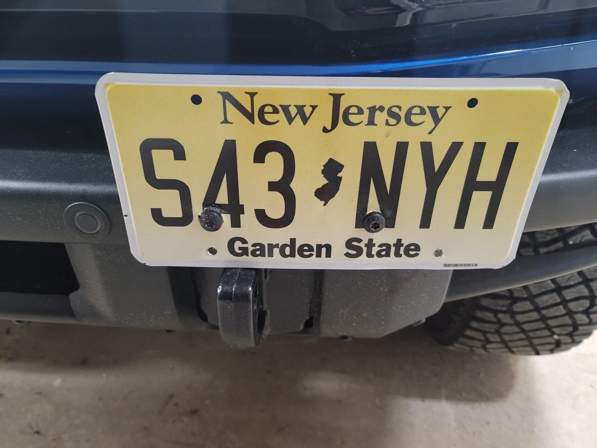 Ford Bronco Front License Plate Mounting Location 20210819_202657