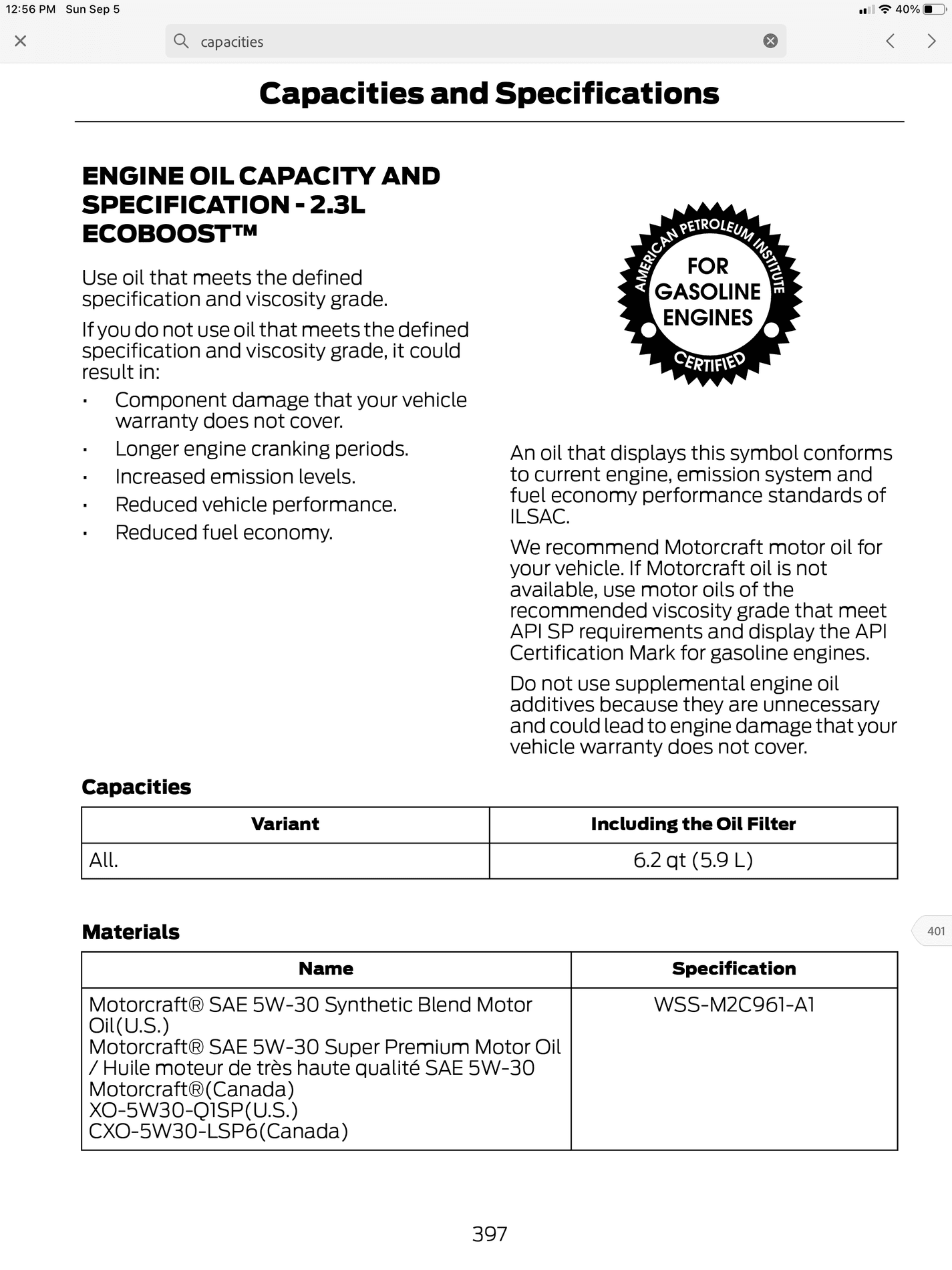 Ford Bronco Oil Change 2.3L lessons learned 6E6FEC7E-CB34-49FA-B362-6805A7BD5A02