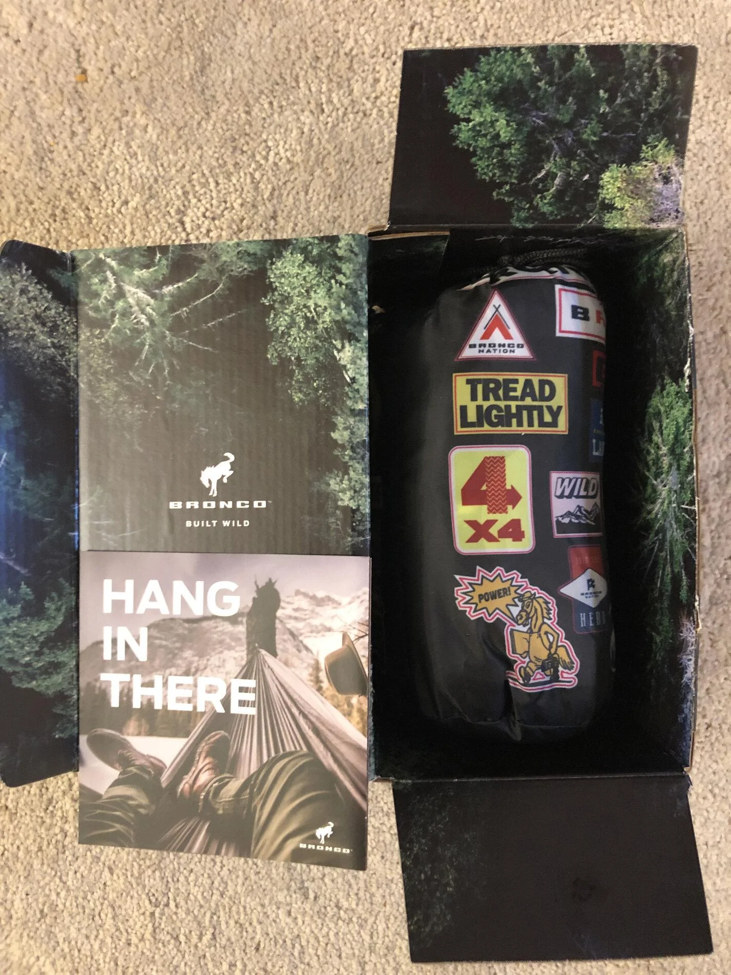 Ford Bronco Hammock swag gift thread Bronco Hammock