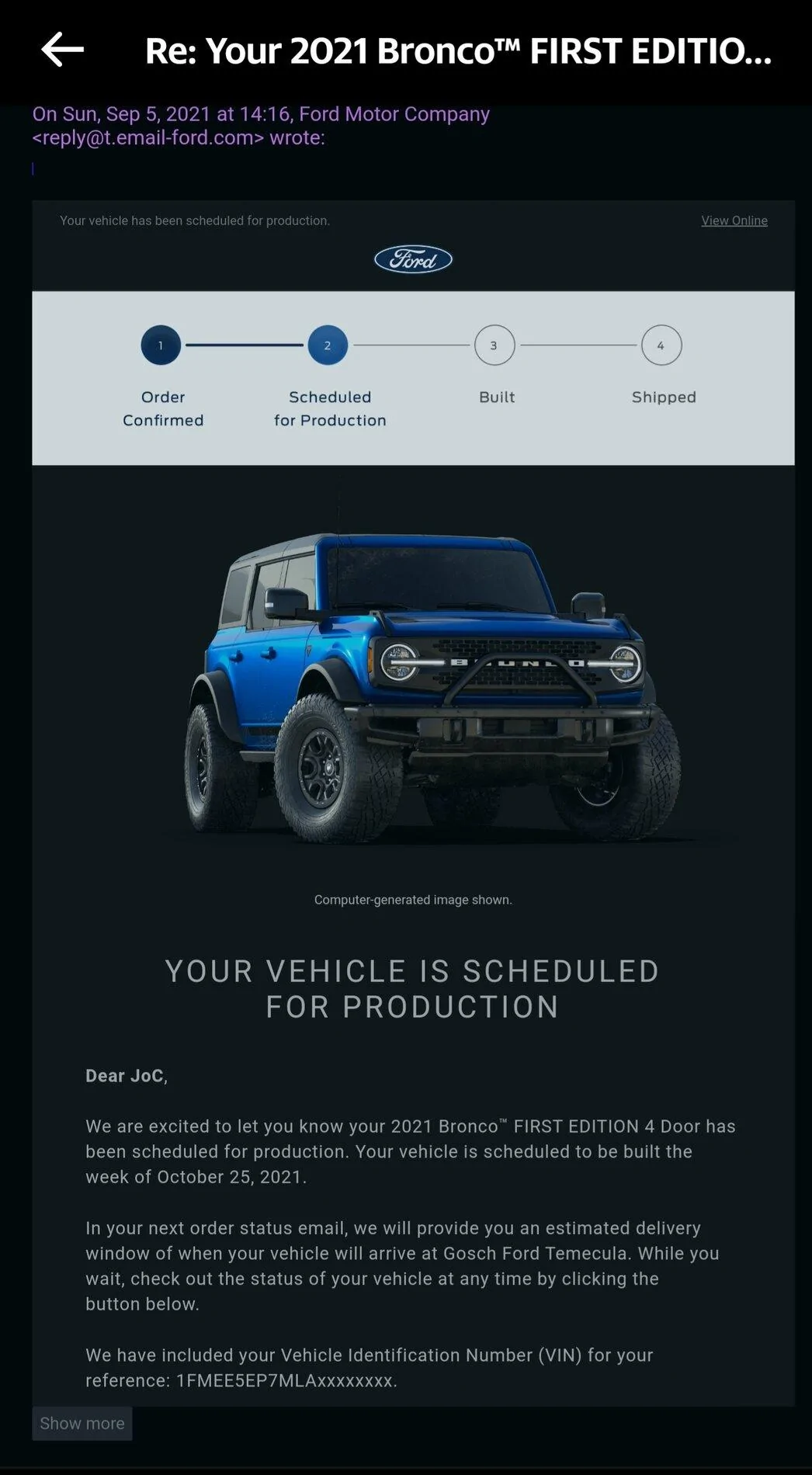 Ford Bronco First Edition Bronco Thread Screenshot_20210905-204907_AOL
