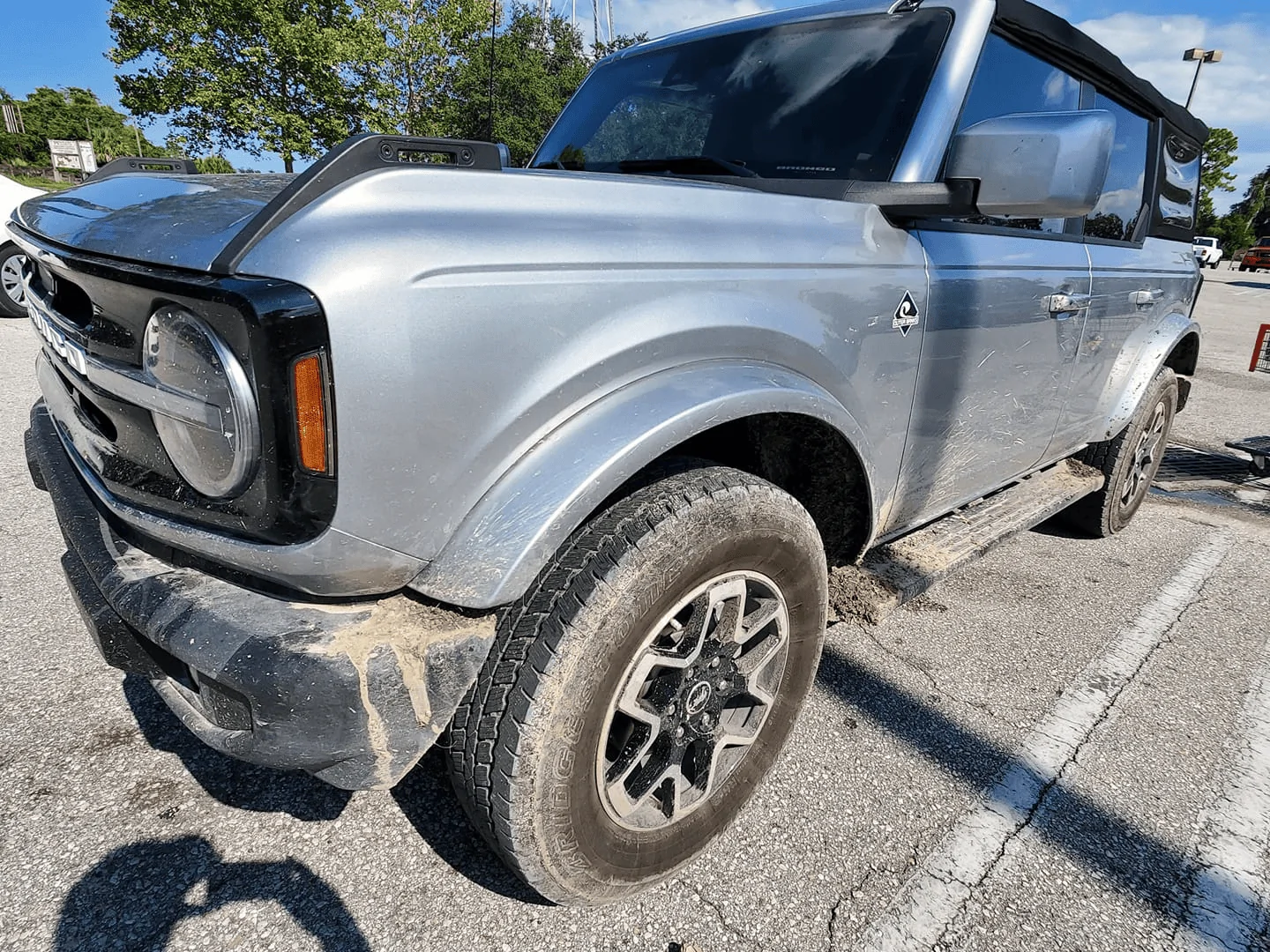 Ford Bronco Mud flaps/ Splash guards for Outerbanks 1630938534061