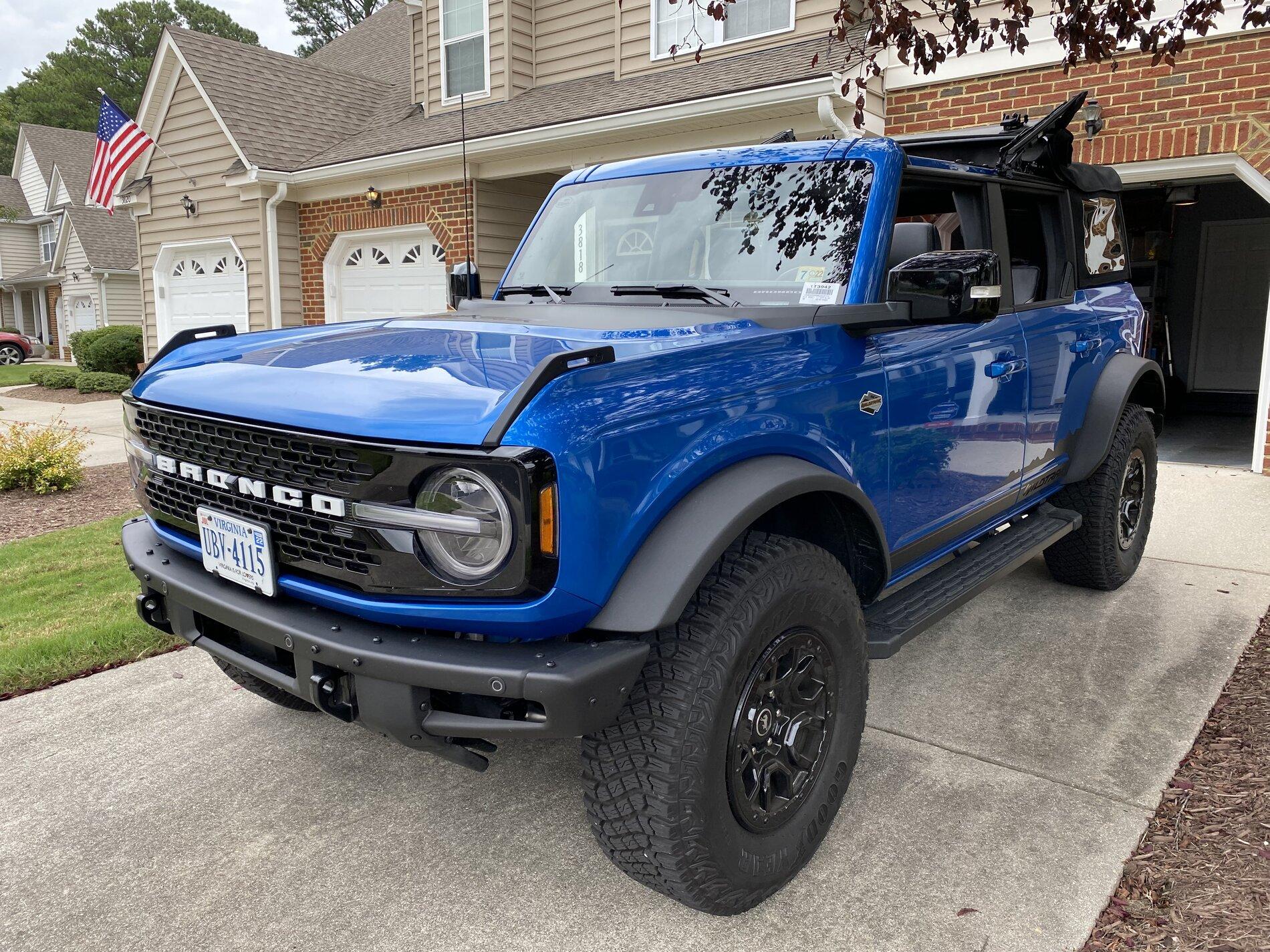 Ford Bronco I'm back in after the test drive! 5E142BC5-641A-40AD-B692-0AB14EDB0ED6