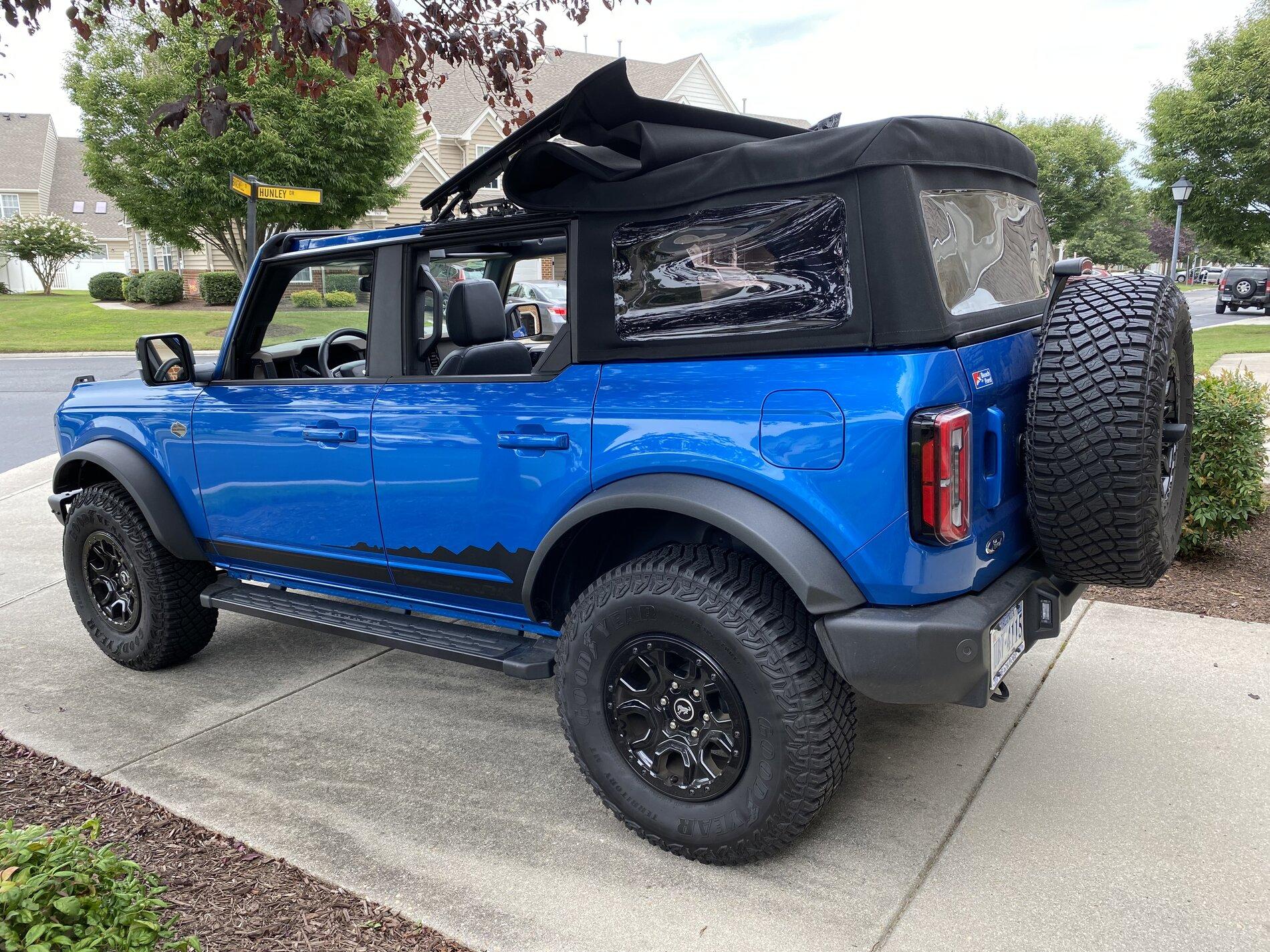Ford Bronco I'm back in after the test drive! 256F41C8-0787-4209-A76A-B701C67C597C