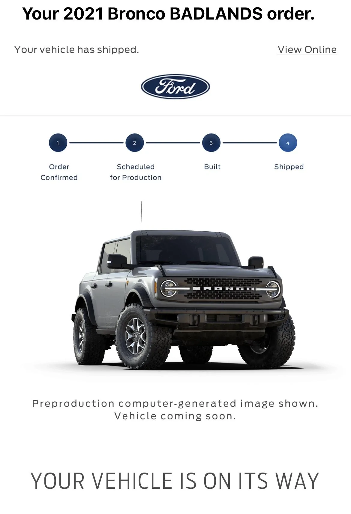 Ford Bronco Who's a 7/19 build? 35FF7819-2A5E-4D61-AB59-789455A3F753