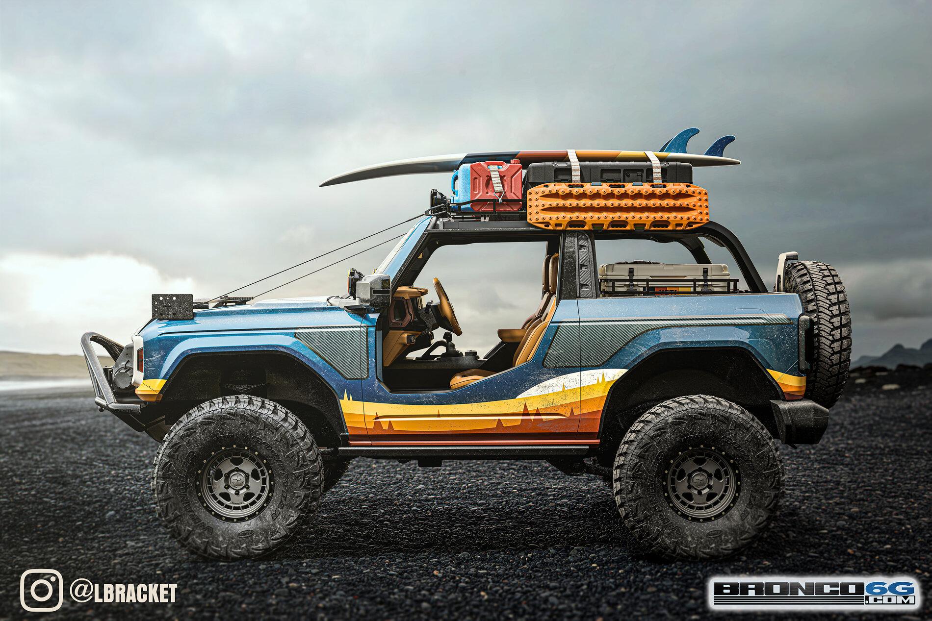 Ford Bronco 2021 Ford Bronco Overland 2-Door Concept in 3D! 🤩 Overland_Profile