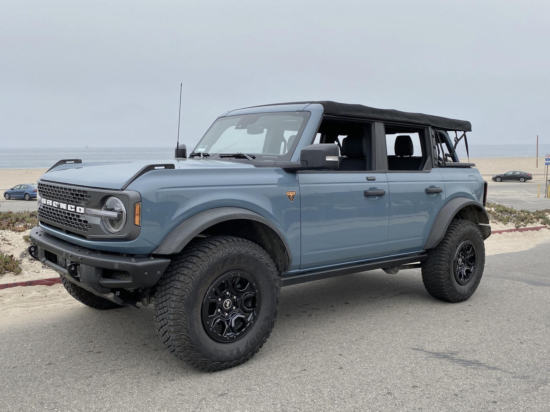 Ford Bronco DIY How-To: Painting Beadlock Wheel Beauty Ring From Silver to Black (on Badlands Sasquatch) IMG_9641