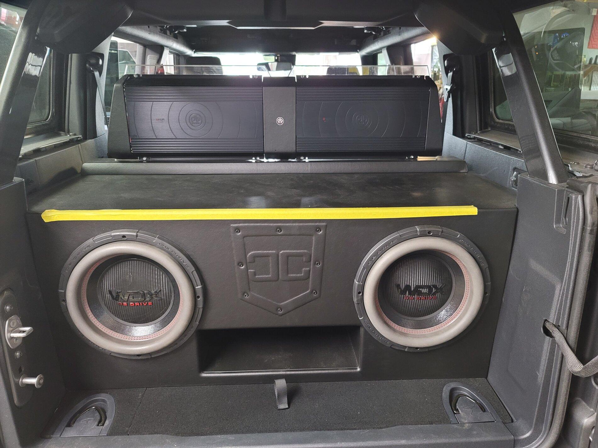 Ford Bronco Going Crazy with the Audio 20210908_155235