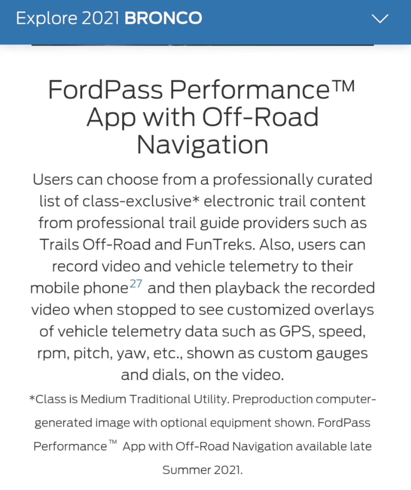 Ford Bronco Gaia GPS off road maps x Android Auto Compatibility Screenshot_20210909-213403
