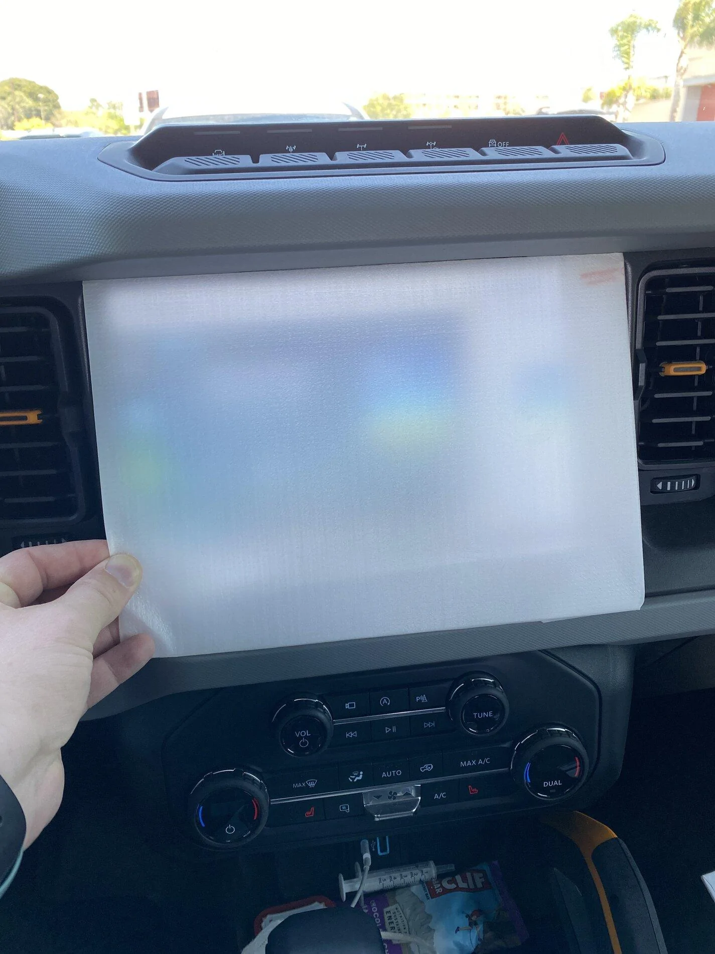 Ford Bronco Tempered Glass Cover for 12 inch Sync4 display? imag
