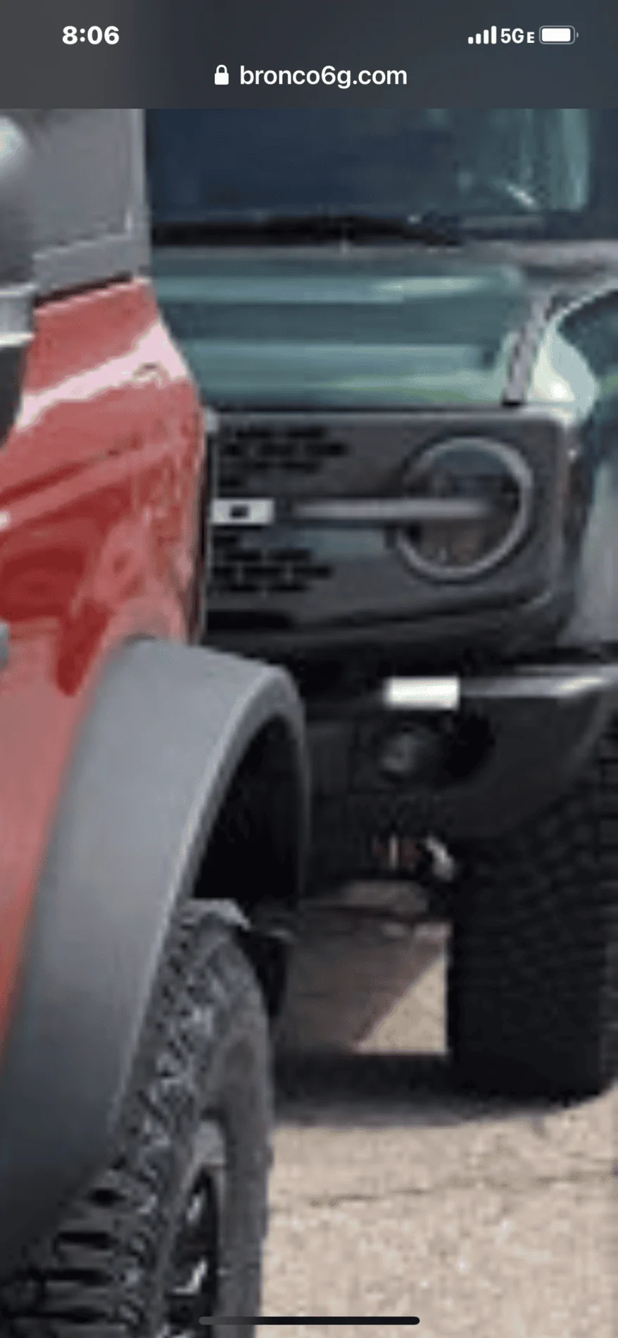 Ford Bronco First Look: 2022 Bronco in Hot Pepper Red A3E254F2-DA54-4383-885A-CF2EC2EBF732
