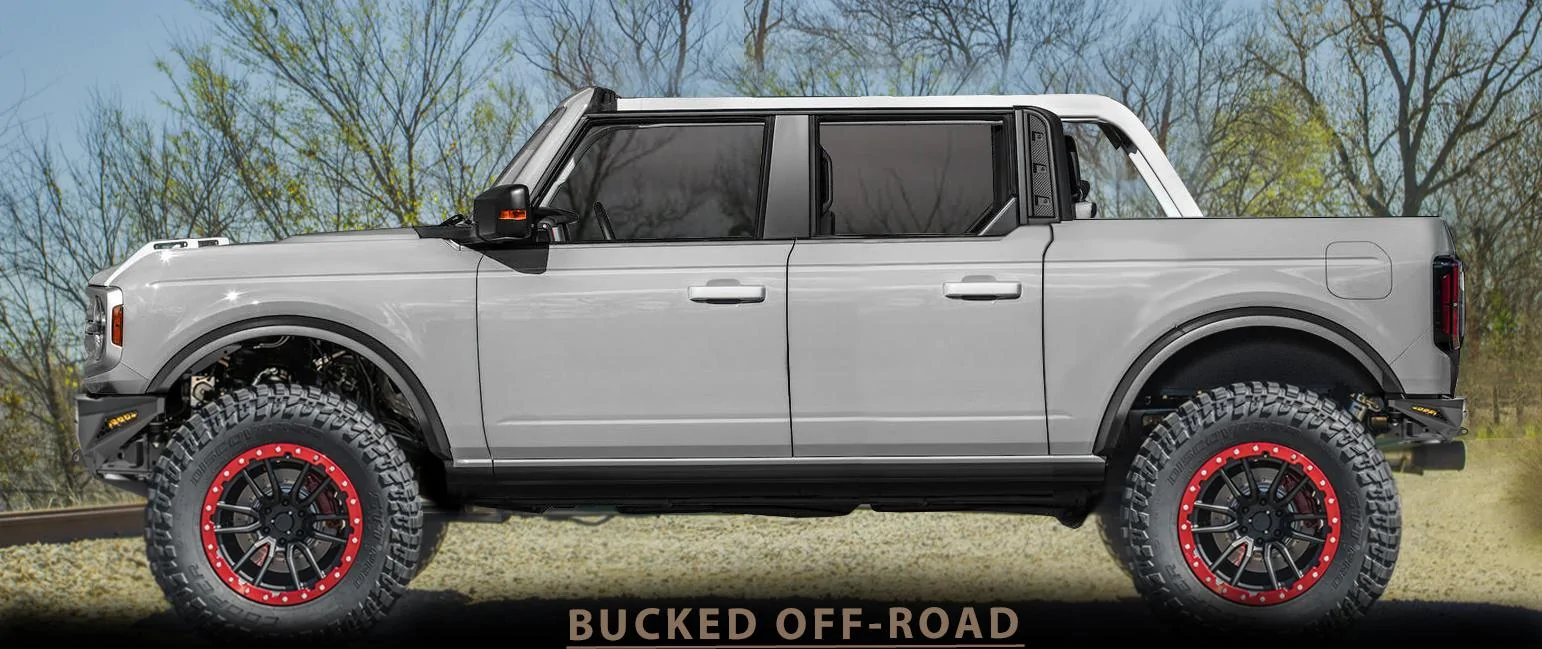 Ford Bronco My Bronco truck / xxl render broncotruckgrayredwheels