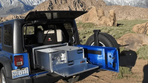 Ford Bronco "Cargo Tray" Re-imagined as a drawer 1595962451284