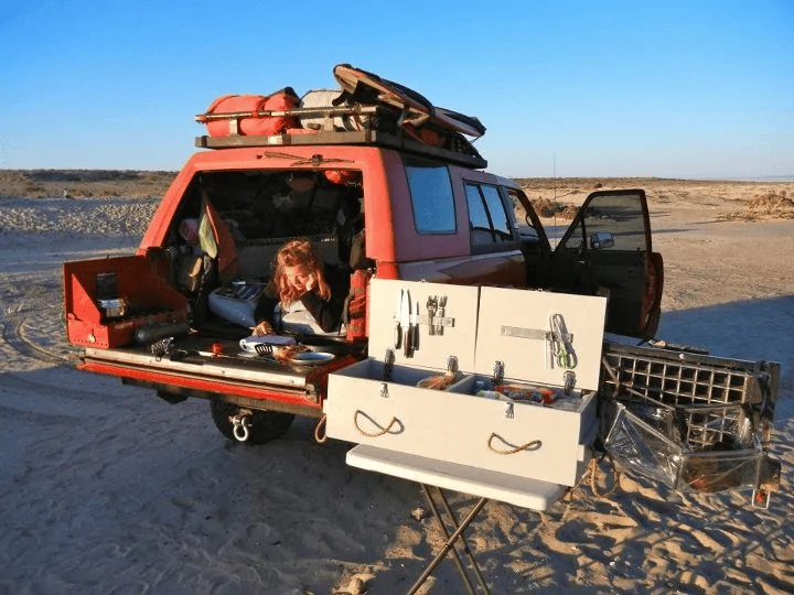 Ford Bronco "Cargo Tray" Re-imagined as a drawer 1595962483788