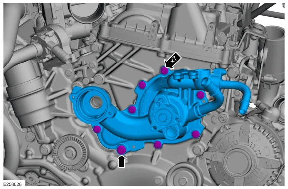 Ford Bronco 2.7L CAST IRON BLOCK - WHY? 2.7 water pum