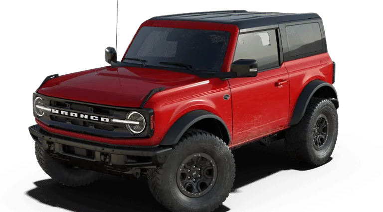 Ford Bronco Race Red thread. mail