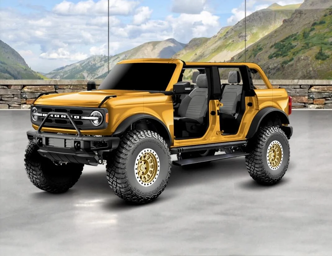 Ford Bronco Is the Bronco really this big? 818F36DA-2F4C-4E7D-972B-247D8C72F3E1