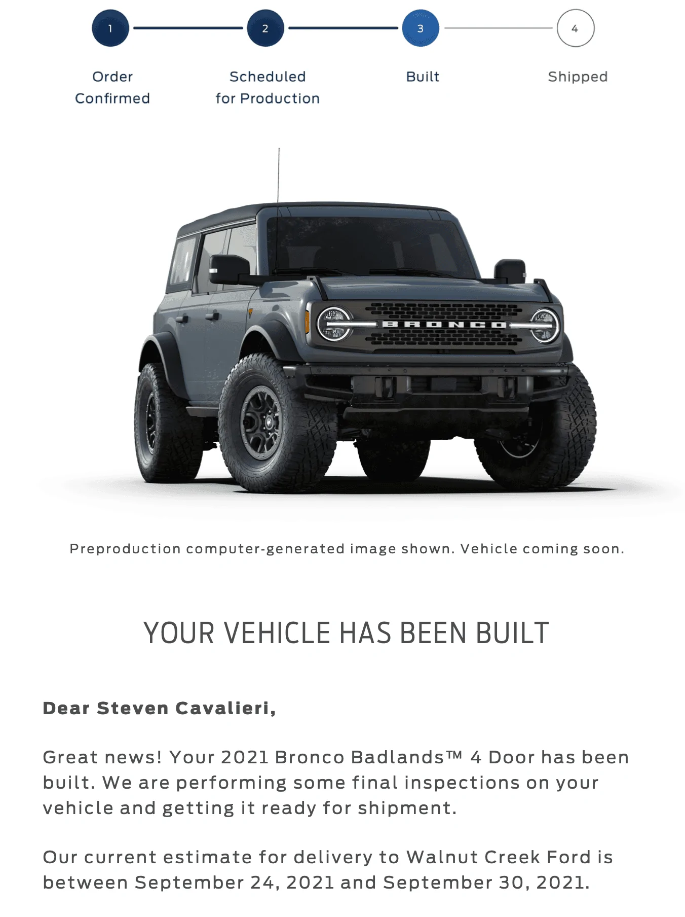 Ford Bronco 🛠 8/30 Build Week Group Screen Shot 2021-09-11 at 6.41.00 AM
