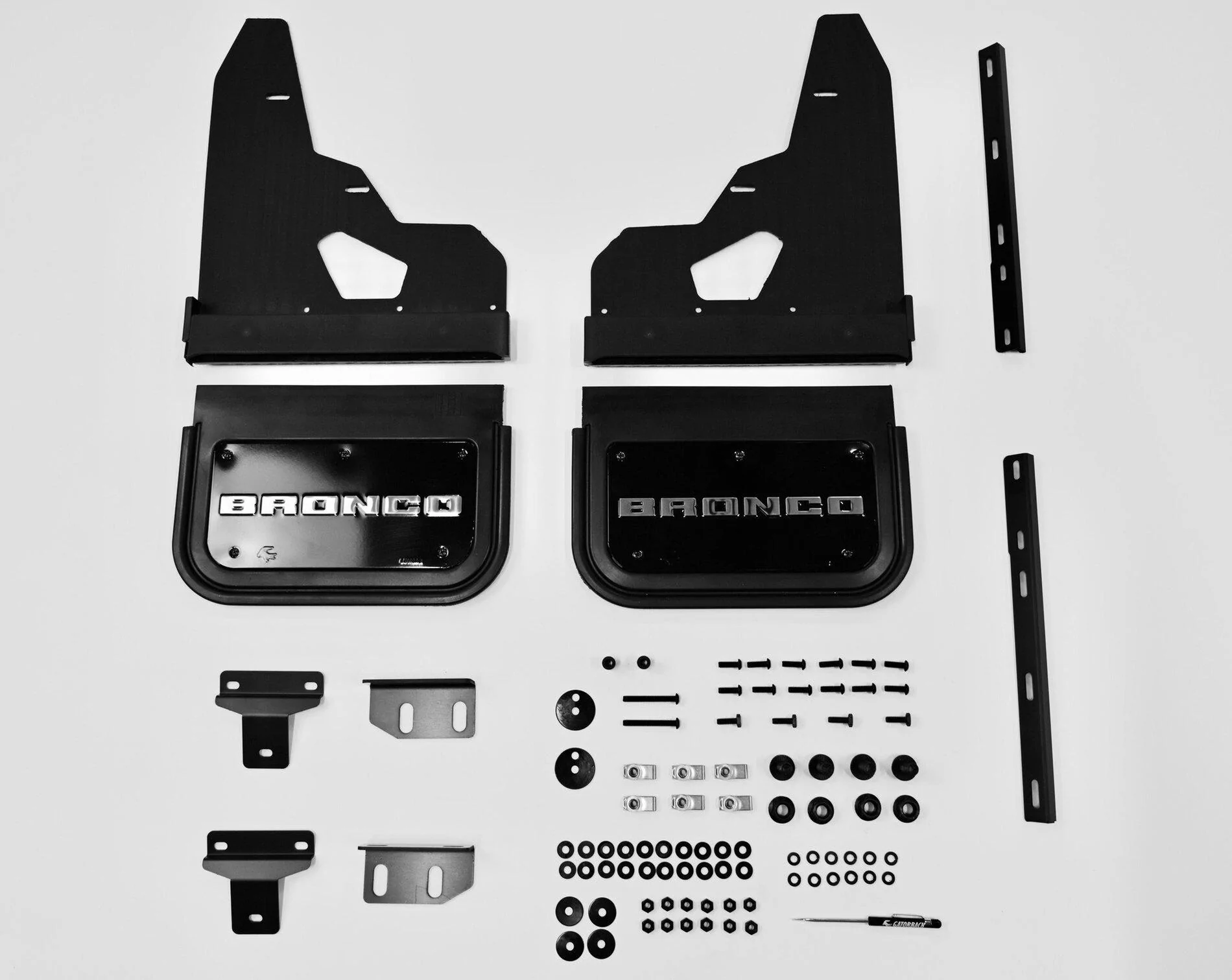 Ford Bronco Removable mud flaps IMG_8363