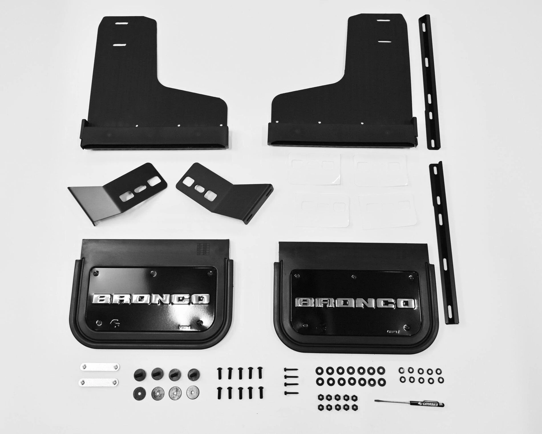Ford Bronco Removable mud flaps IMG_8362