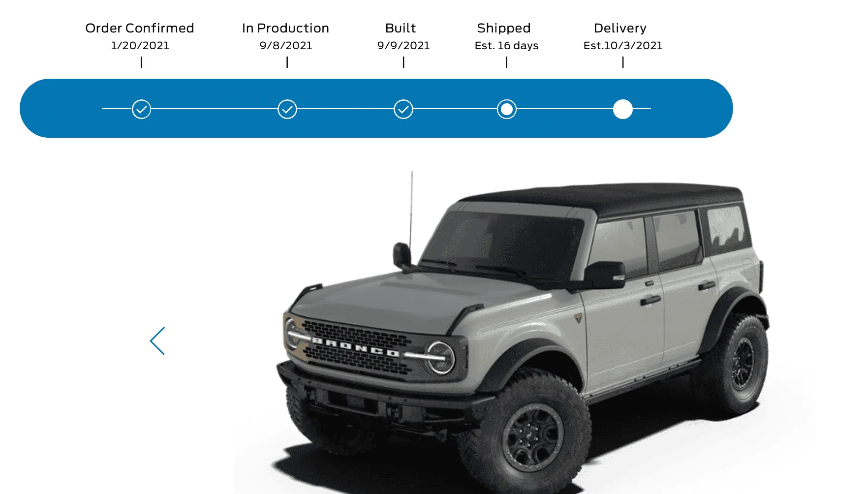Ford Bronco 🛠 9/6/21 Build Week Group Screen Shot 2021-09-13 at 1.23.31 PM